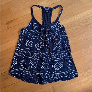 Lucky Brand Patterned Tank Top